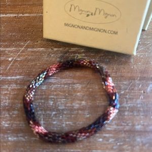 Circular Beaded Bracelet by Mignon & Mignon